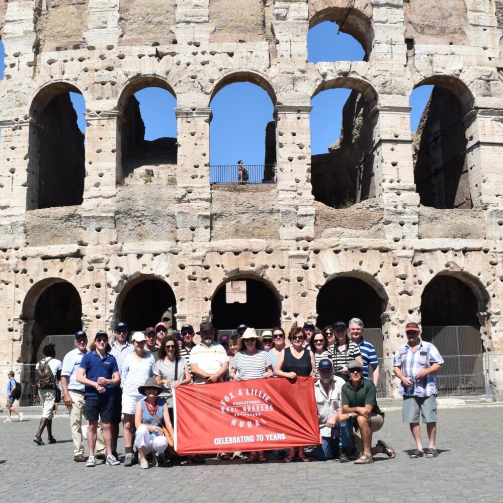 Wool study tour in Rome, Italy