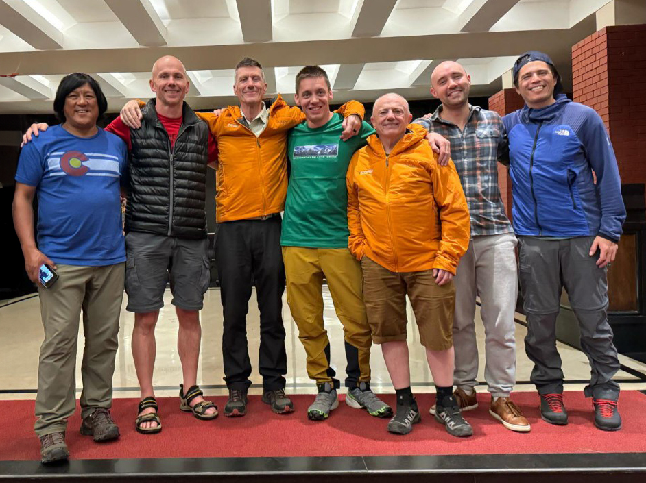 The Adventure Consultant Mount Everest team