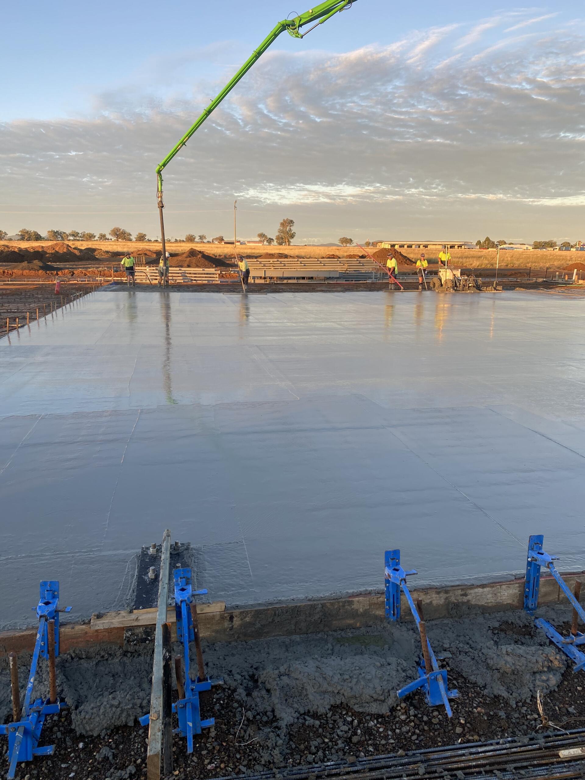Tamworth store under construction