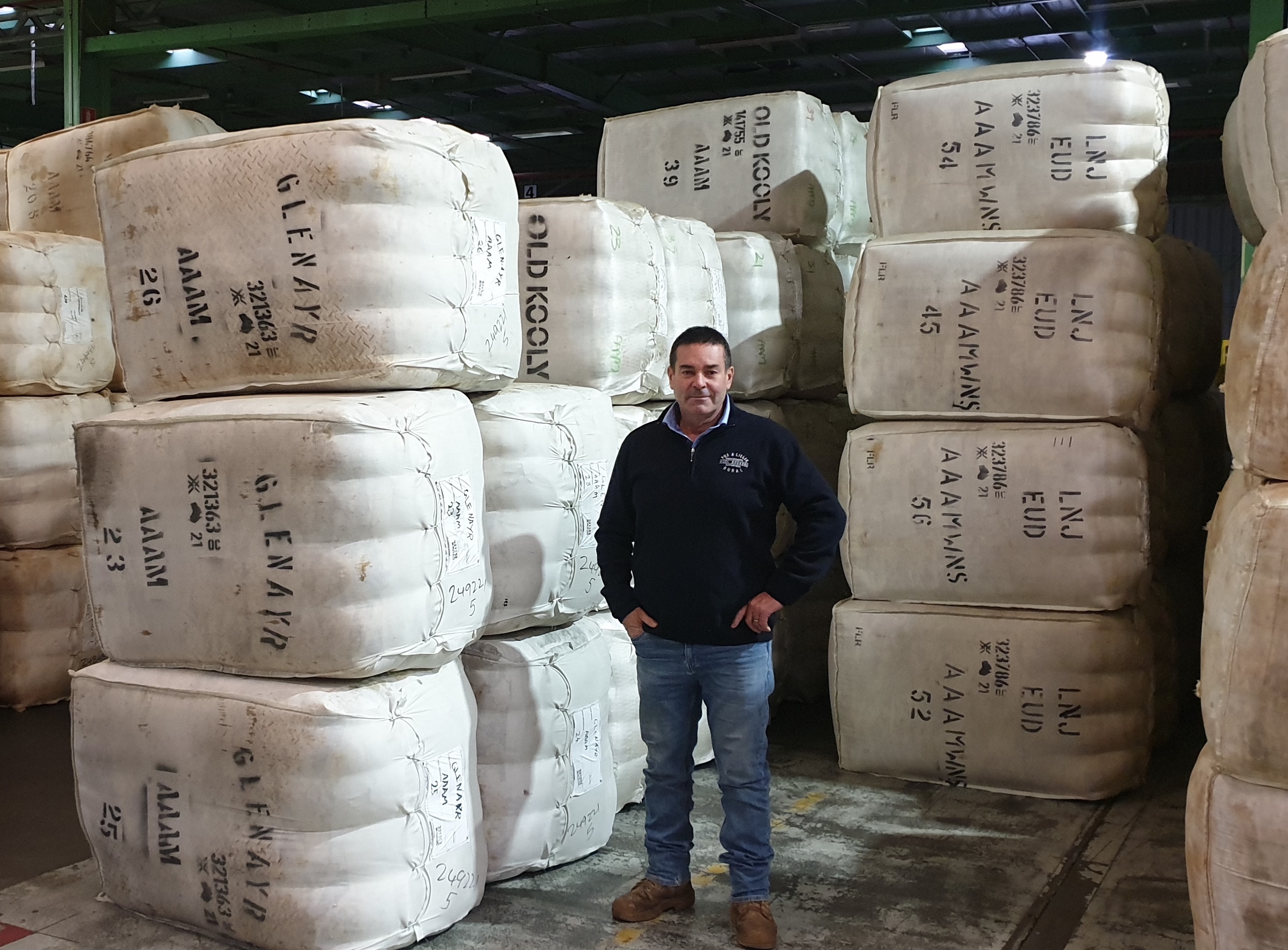 Fox & Lillie Rural Wool Representative in South Australia, Daryl Deuter