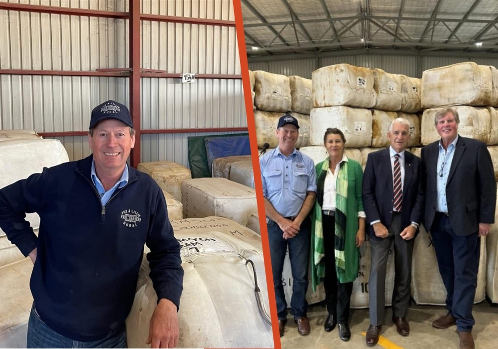 Dave Hallam Wool Representative Tamworth Nsw